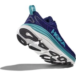 Hoka Chaussures Running Femme - Gaviota 5 - Bellwether Blue / Evening Sky -Hoka hoka gaviota 5 womens running shoes bellwether blue evening sky 4 1502625