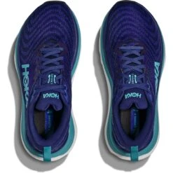 Hoka Chaussures Running Femme - Gaviota 5 - Bellwether Blue / Evening Sky -Hoka hoka gaviota 5 womens running shoes bellwether blue evening sky 5 1502626