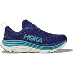 Hoka Chaussures Running Femme - Gaviota 5 - Bellwether Blue / Evening Sky -Hoka hoka gaviota 5 womens running shoes bellwether blue evening sky 7 1502628