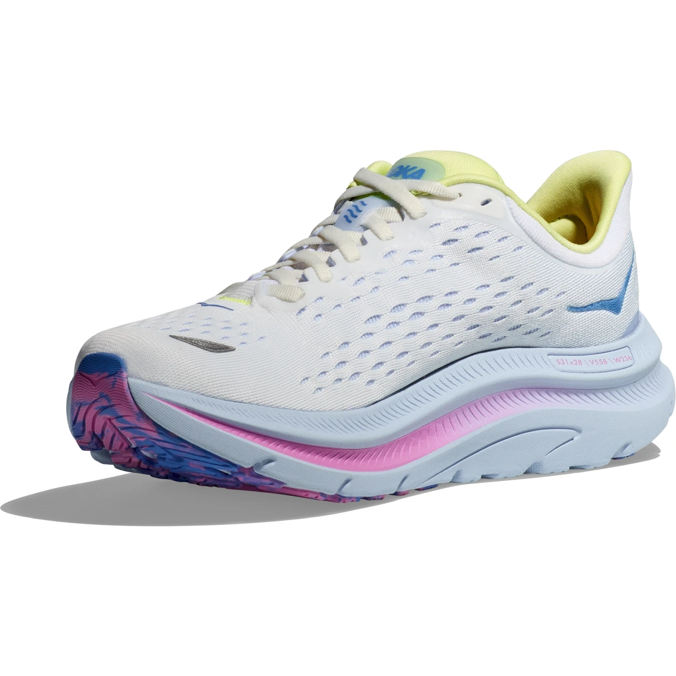 Hoka Chaussures Running Femme - Kawana - Blanc / Ice Water 5 Hoka Chaussures Running Femme - Kawana - Blanc / Ice Water – Image 3