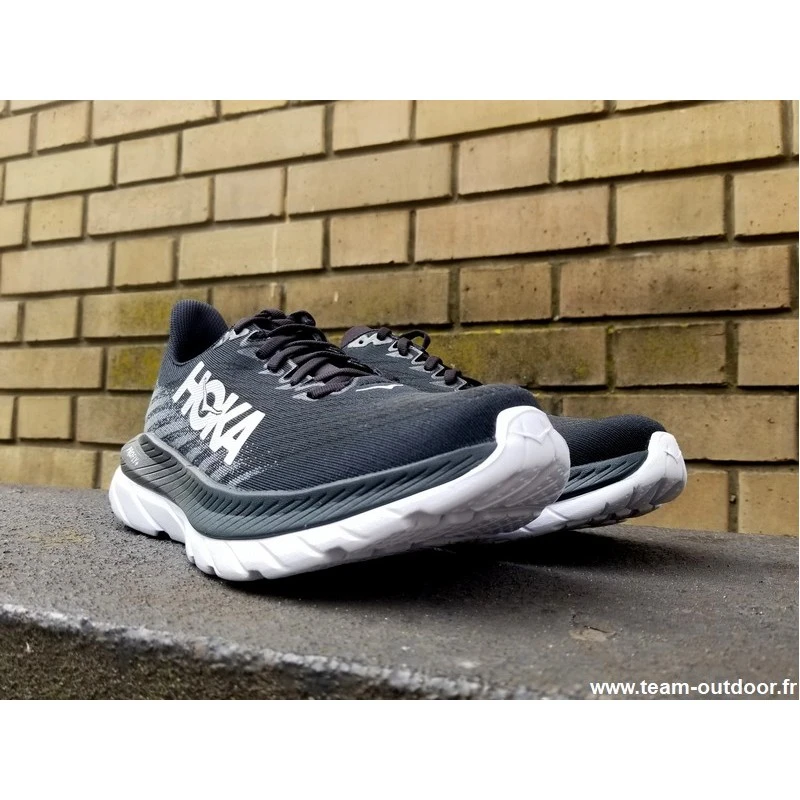 HOKA Mach 5 Homme Black / Castlerock 4 HOKA Mach 5 Homme Black / Castlerock – Image 2