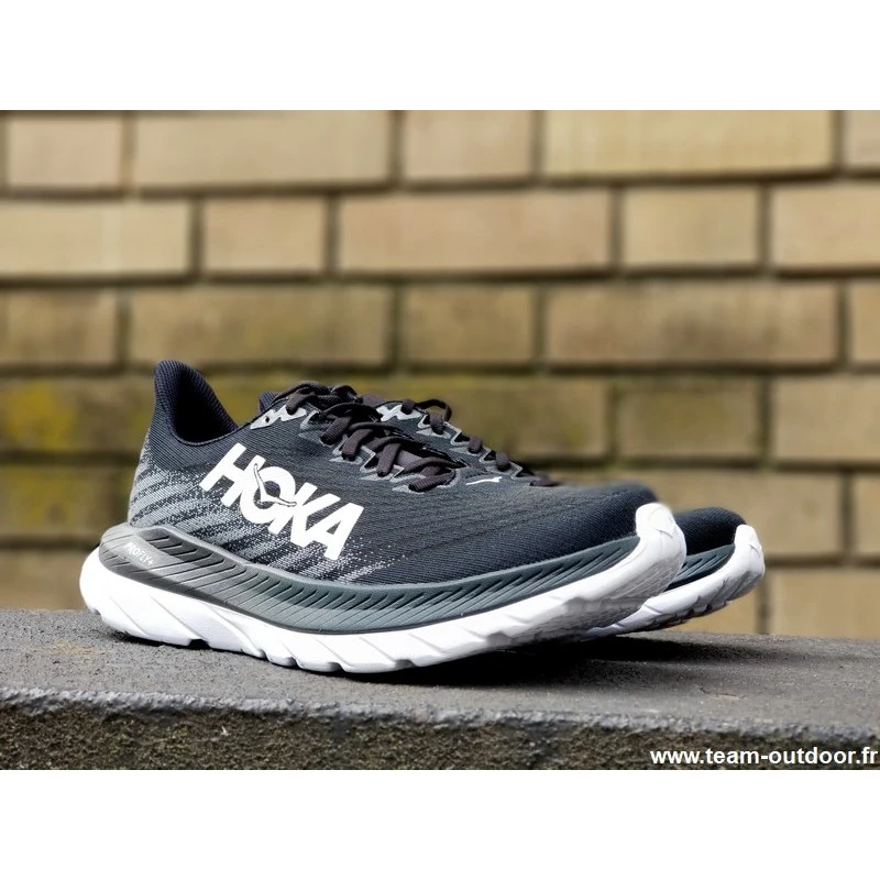 HOKA Mach 5 Homme Black / Castlerock 3 HOKA Mach 5 Homme Black / Castlerock