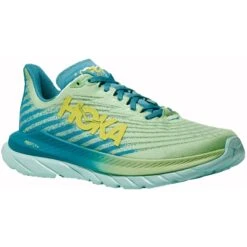 Hoka Chaussures Running - Mach 5 - Lime Glow / Ocean Mist