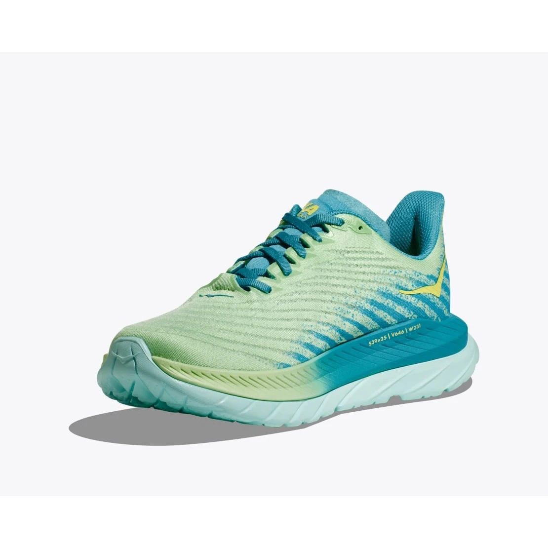 Hoka Chaussures Running - Mach 5 - Lime Glow / Ocean Mist 4 Hoka Chaussures Running - Mach 5 - Lime Glow / Ocean Mist – Image 2