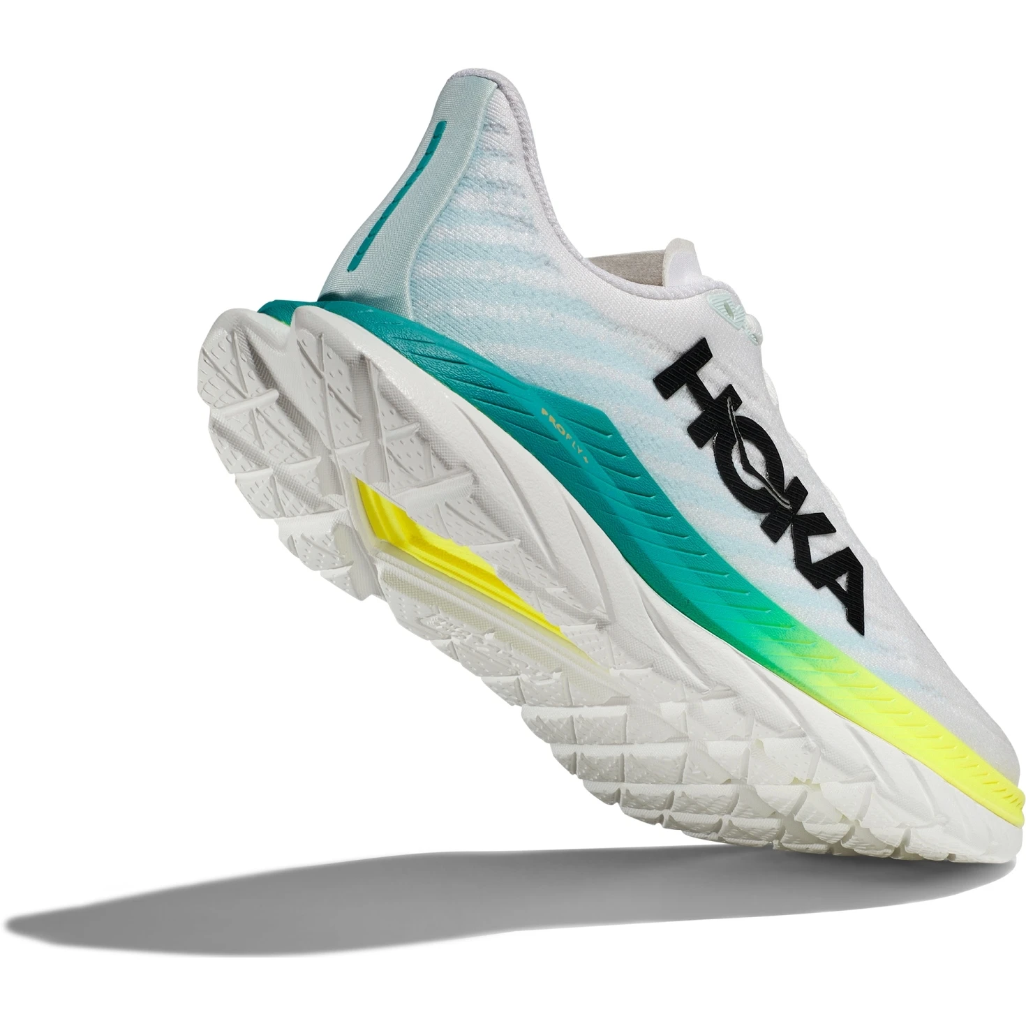 Hoka Chaussures Running - Mach 5 - Blanc / Blue Glass 7 Hoka Chaussures Running - Mach 5 - Blanc / Blue Glass – Image 5