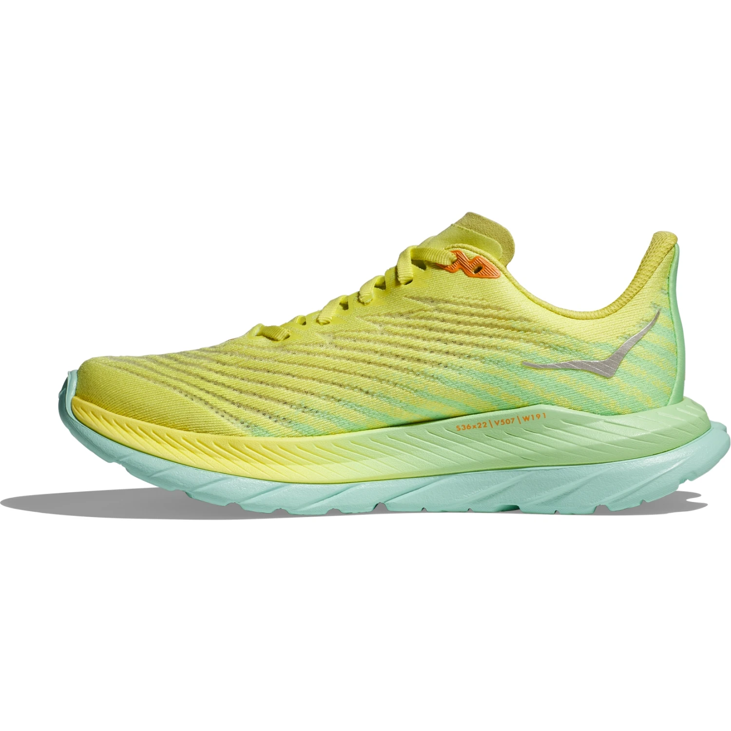 Hoka Chaussures Running Femme - Mach 5 - Citrus Glow / Lime Glow 6 Hoka Chaussures Running Femme - Mach 5 - Citrus Glow / Lime Glow – Image 4