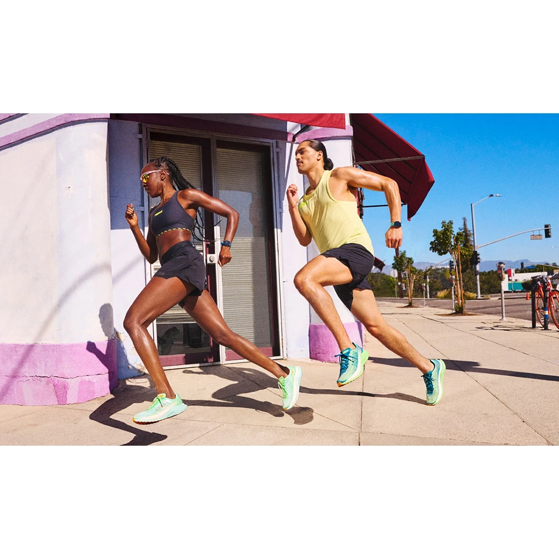 Hoka Chaussures Running Femme - Mach X - Noir / Argenté 11 Hoka Chaussures Running Femme - Mach X - Noir / Argenté – Image 9