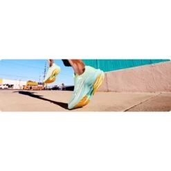 Hoka Chaussures Running Femme - Mach X - Lime Glow / Sunlit Ocean -Hoka hoka mach x3 1570194