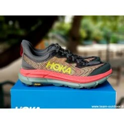 HOKA Mafate Speed 4 Homme Thyme / Fiesta