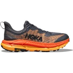 Hoka Chaussures Running Homme - Mafate Speed 4 - Castlerock / Noir -Hoka hoka mafate speed 4 running shoes castlerock black 8 1503178