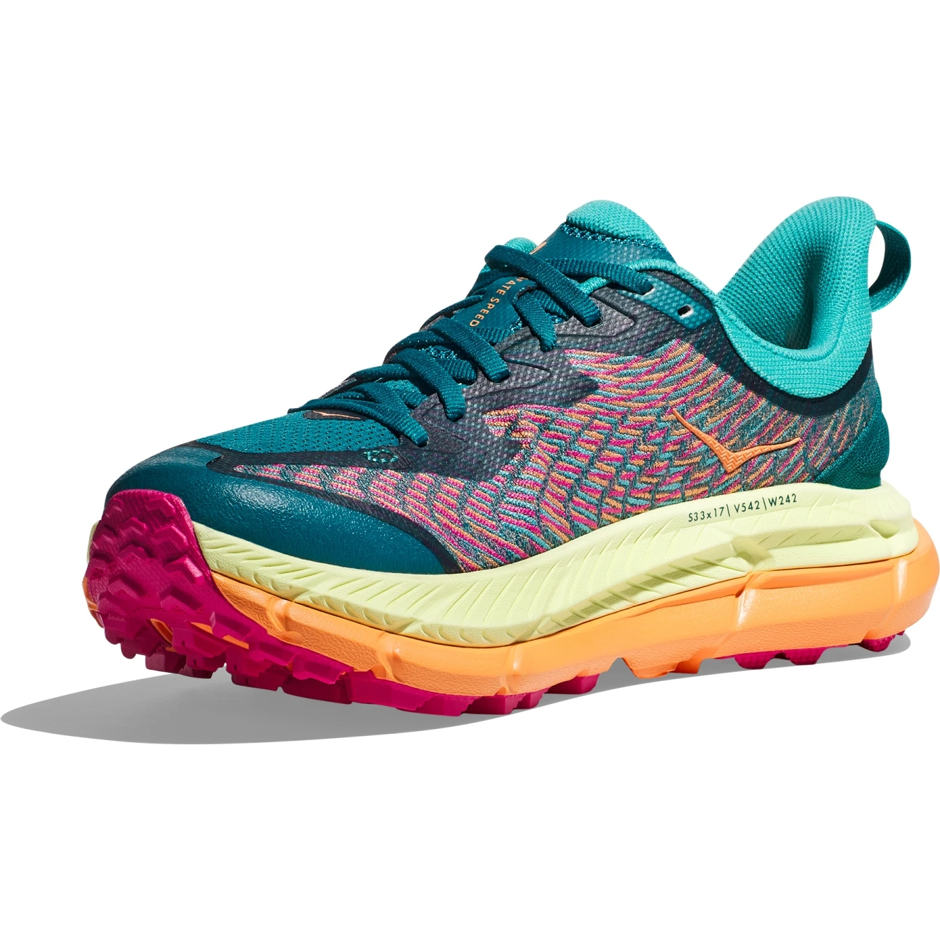 Hoka Chaussures Running Femme - Mafate Speed 4 - Deep Lake / Ceramic 5 Hoka Chaussures Running Femme - Mafate Speed 4 - Deep Lake / Ceramic – Image 3