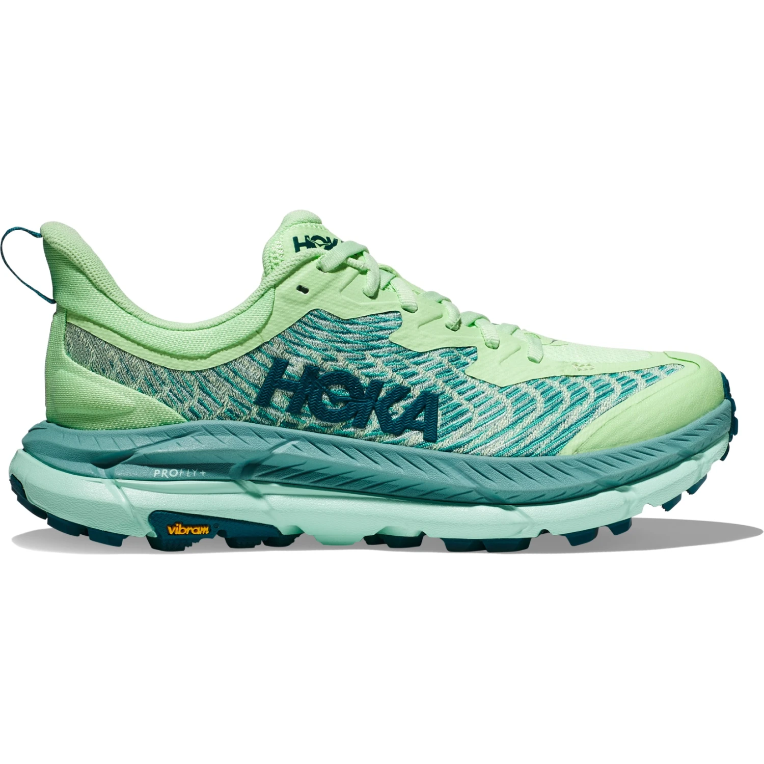 Hoka Chaussures Running Femme - Mafate Speed 4 - Lime Glow / Ocean Mist 5 Hoka Chaussures Running Femme - Mafate Speed 4 - Lime Glow / Ocean Mist – Image 3