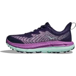 Hoka Chaussures Running Femme - Mafate Speed 4 - Night Sky / Orchid Flower -Hoka hoka mafate speed 4 womens running shoes night sky orchid flower 2 1503164