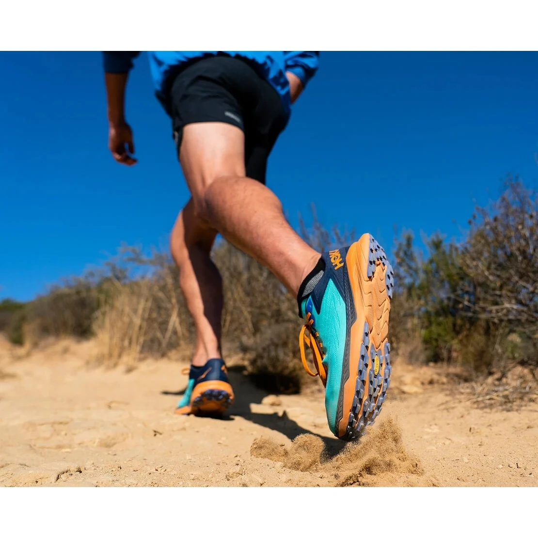 Hoka Chaussures Running - Zinal - Evening Primrose / Blue Coral 11 Hoka Chaussures Running - Zinal - Evening Primrose / Blue Coral – Image 9