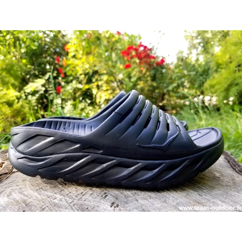HOKA Ora Recovery Slide 2 Femme Black 3 HOKA Ora Recovery Slide 2 Femme Black