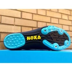 HOKA Pointes Rocket LD Homme Black / Cyan -Hoka hoka pointes rocket ld homme black cyan 5