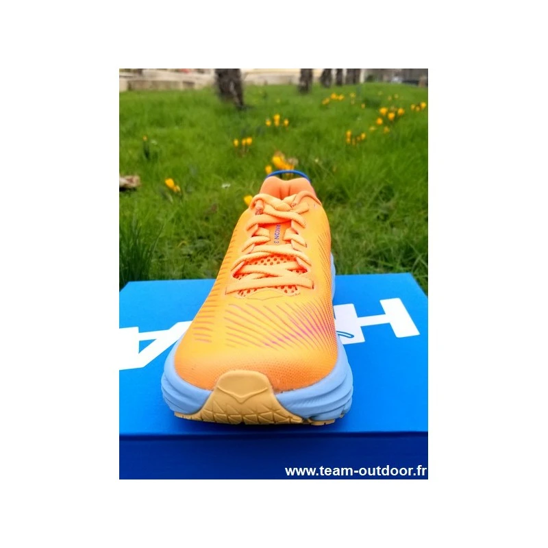 HOKA Rincon 3 Femme Mock Orange / Cyclamen 8 HOKA Rincon 3 Femme Mock Orange / Cyclamen – Image 6