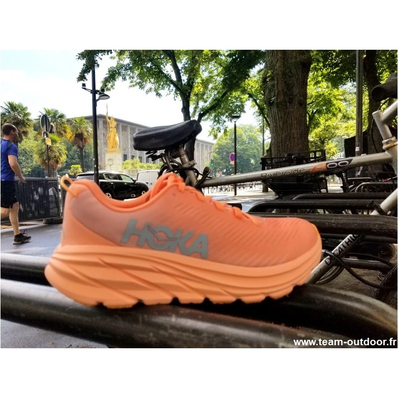 HOKA Rincon 3 Femme Shell Coral / Peach Parfait 6 HOKA Rincon 3 Femme Shell Coral / Peach Parfait – Image 5