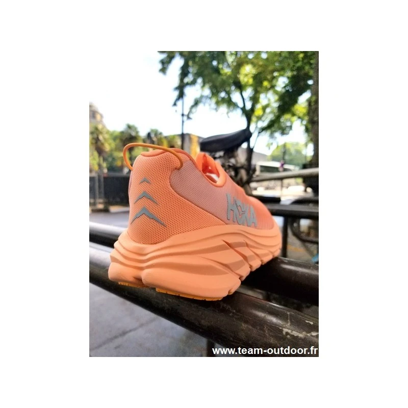 HOKA Rincon 3 Femme Shell Coral / Peach Parfait 9 HOKA Rincon 3 Femme Shell Coral / Peach Parfait – Image 8