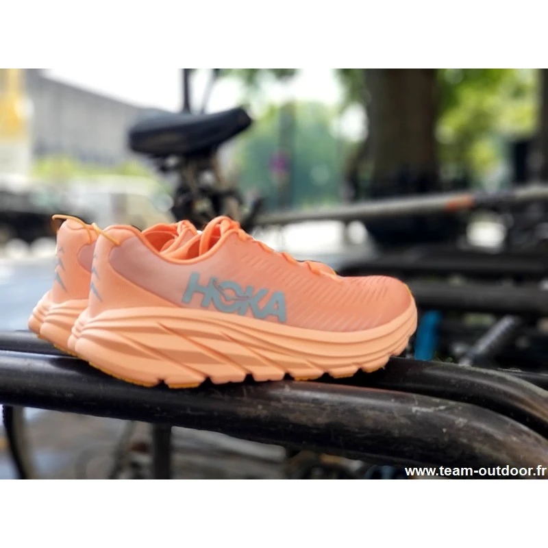 HOKA Rincon 3 Femme Shell Coral / Peach Parfait 2 HOKA Rincon 3 Femme Shell Coral / Peach Parfait