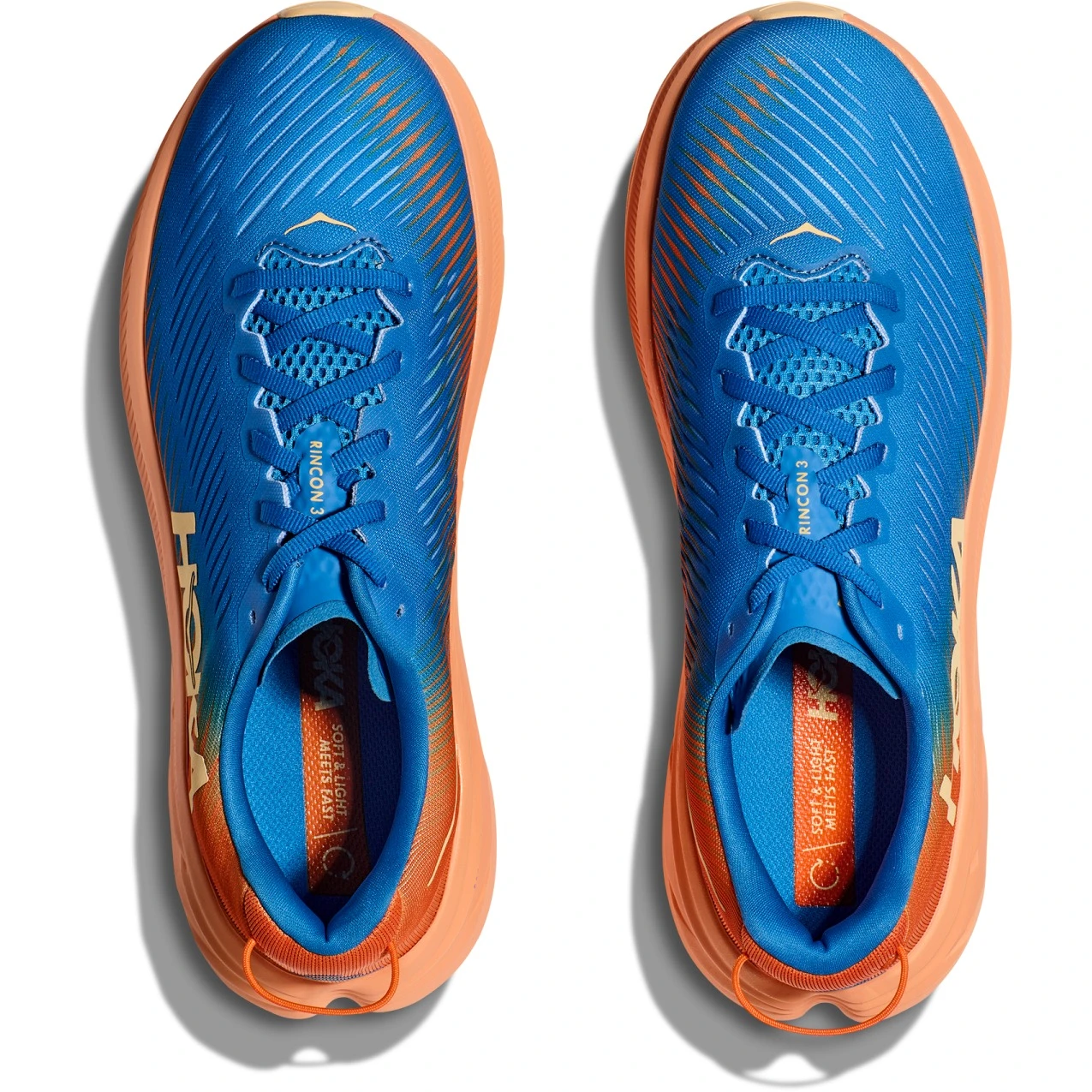 Hoka Chaussures Running Homme - Rincon 3 - Coastal Sky / Vibrant Orange 7 Hoka Chaussures Running Homme - Rincon 3 - Coastal Sky / Vibrant Orange – Image 5