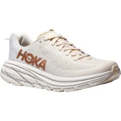 Hoka Chaussures Running Femme - Rincon 3 - Eggnog / Rose Gold