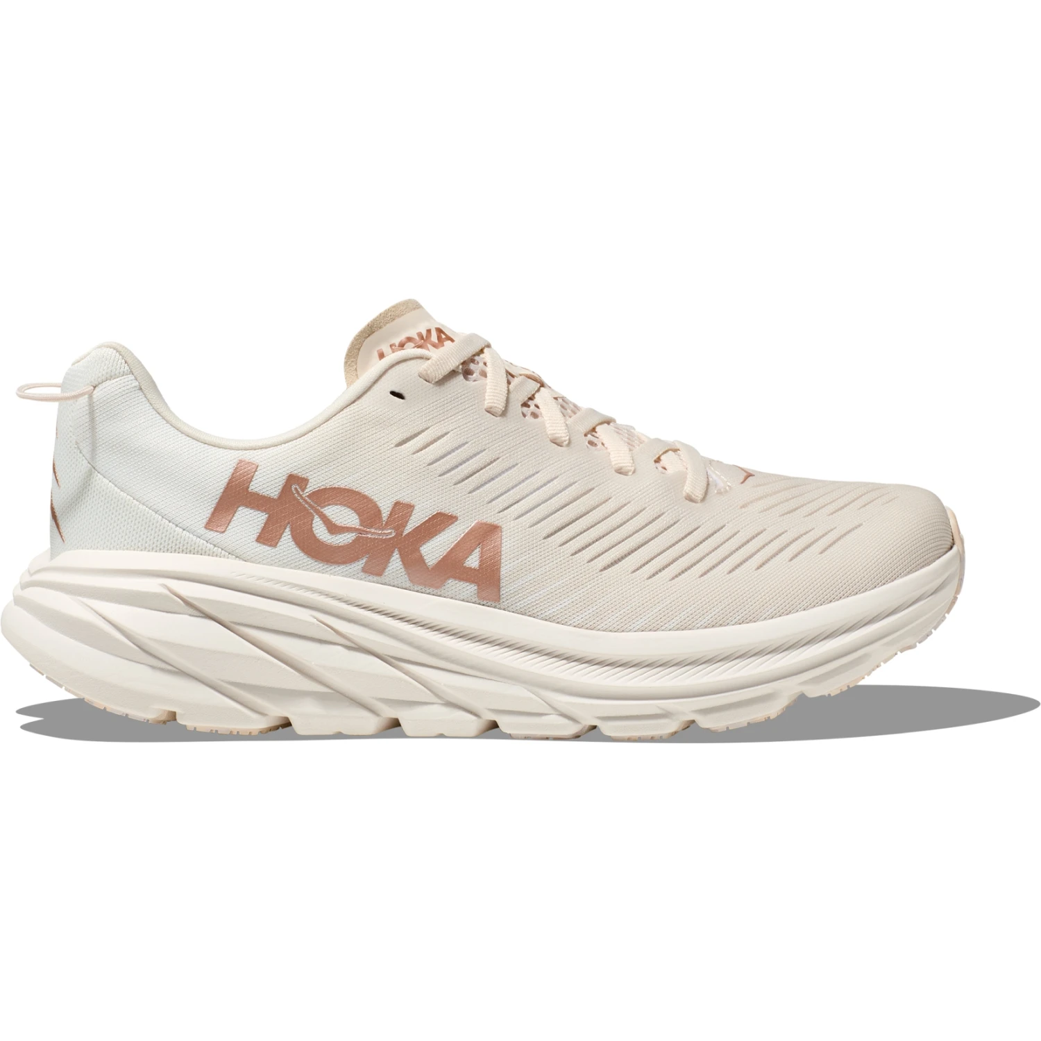 Hoka Chaussures Running Femme - Rincon 3 - Eggnog / Rose Gold 5 Hoka Chaussures Running Femme - Rincon 3 - Eggnog / Rose Gold – Image 3