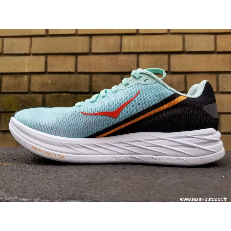 HOKA Rocket X Homme Eggshell Blue / Black 6 HOKA Rocket X Homme Eggshell Blue / Black – Image 4
