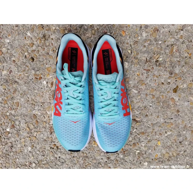 HOKA Rocket X Homme Eggshell Blue / Black 11 HOKA Rocket X Homme Eggshell Blue / Black – Image 9