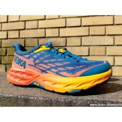 HOKA Speedgoat 5 Femme Blue Coral / Camellia