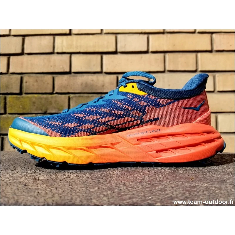 HOKA Speedgoat 5 Femme Blue Coral / Camellia 6 HOKA Speedgoat 5 Femme Blue Coral / Camellia – Image 4