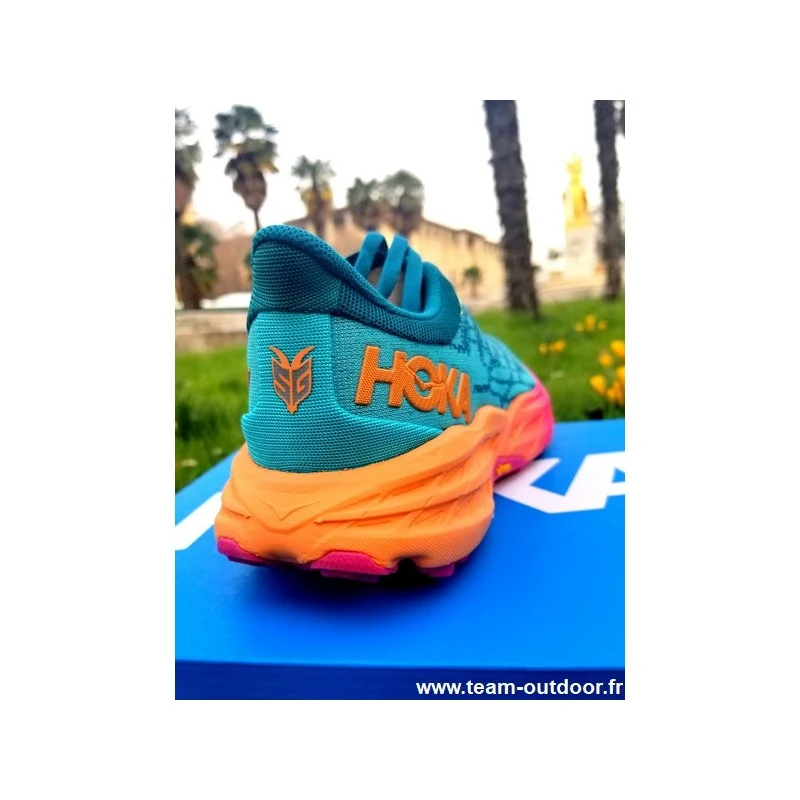 HOKA Speedgoat 5 Femme Deep Lake / Ceramic 7 HOKA Speedgoat 5 Femme Deep Lake / Ceramic – Image 5