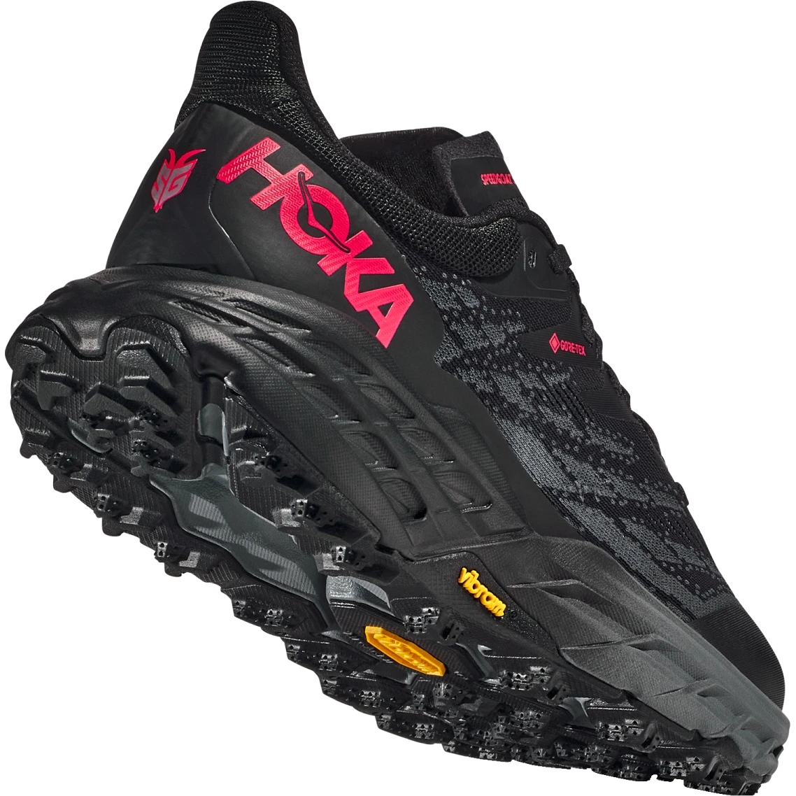 Hoka Chaussures Running Femme - Speedgoat 5 GTX - Noir / Noir 6 Hoka Chaussures Running Femme - Speedgoat 5 GTX - Noir / Noir – Image 4