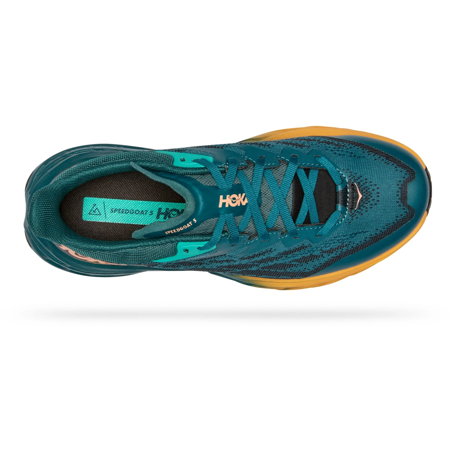 Hoka Chaussures Running Femme - Speedgoat 5 GTX - Deep Teal / Noir 9 Hoka Chaussures Running Femme - Speedgoat 5 GTX - Deep Teal / Noir – Image 7