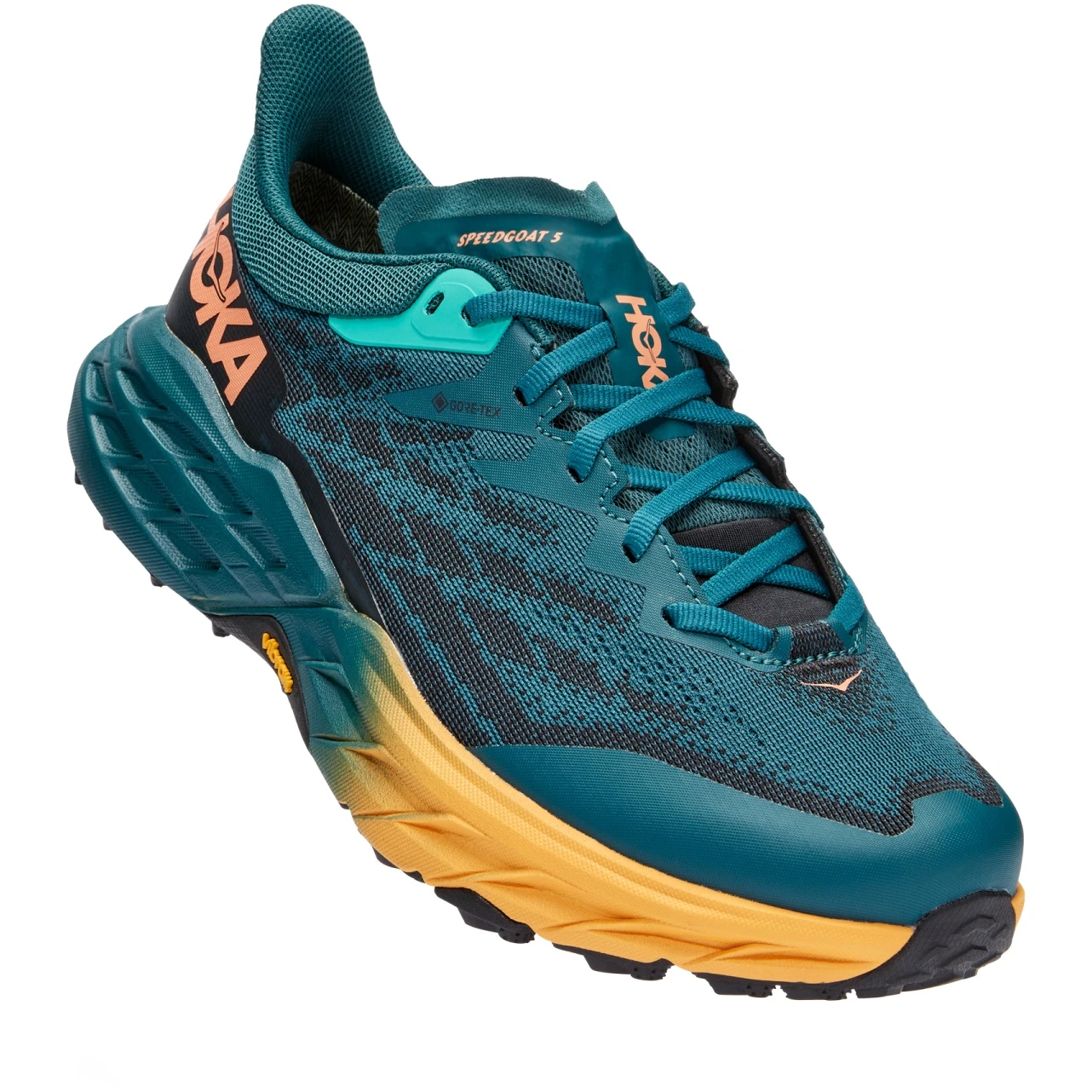 Hoka Chaussures Running Femme - Speedgoat 5 GTX - Deep Teal / Noir 3 Hoka Chaussures Running Femme - Speedgoat 5 GTX - Deep Teal / Noir