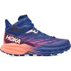 Hoka Chaussures Running Femme - Speedgoat 5 Mid GTX - Bellwether Blue / Camellia 14 Hoka Chaussures Running Femme - Speedgoat 5 Mid GTX - Bellwether Blue / Camellia -Hoka hoka speedgoat 5 mid gtx women s hiking shoes bellwether blue camellia 5 1240500