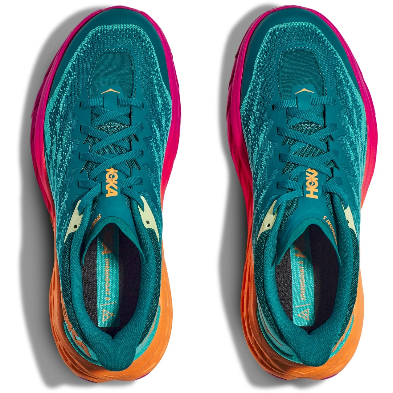 Hoka Chaussures Running Homme - Speedgoat 5 - Deep Lake / Ceramic 7 Hoka Chaussures Running Homme - Speedgoat 5 - Deep Lake / Ceramic – Image 5