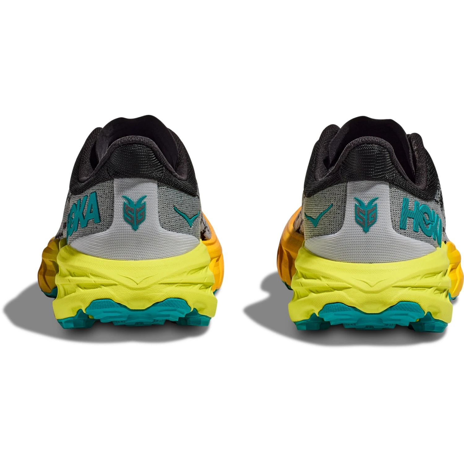 Hoka Chaussures Running Homme - Speedgoat 5 - Noir / Evening Primrose 8 Hoka Chaussures Running Homme - Speedgoat 5 - Noir / Evening Primrose – Image 6