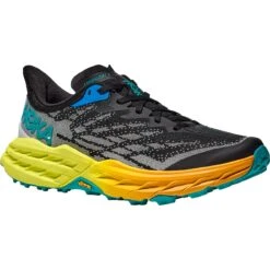 Hoka Chaussures Running Homme - Speedgoat 5 - Noir / Evening Primrose