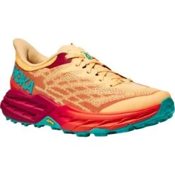 Hoka Chaussures Running Femme - Speedgoat 5 - Impala / Flame
