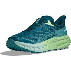 Hoka Chaussures Running Femme - Speedgoat 5 - Deep Lagoon / Ocean Mist 13 Hoka Chaussures Running Femme - Speedgoat 5 - Deep Lagoon / Ocean Mist -Hoka hoka speedgoat 5 womens running shoes deep lagoon ocean mist 4 1503316