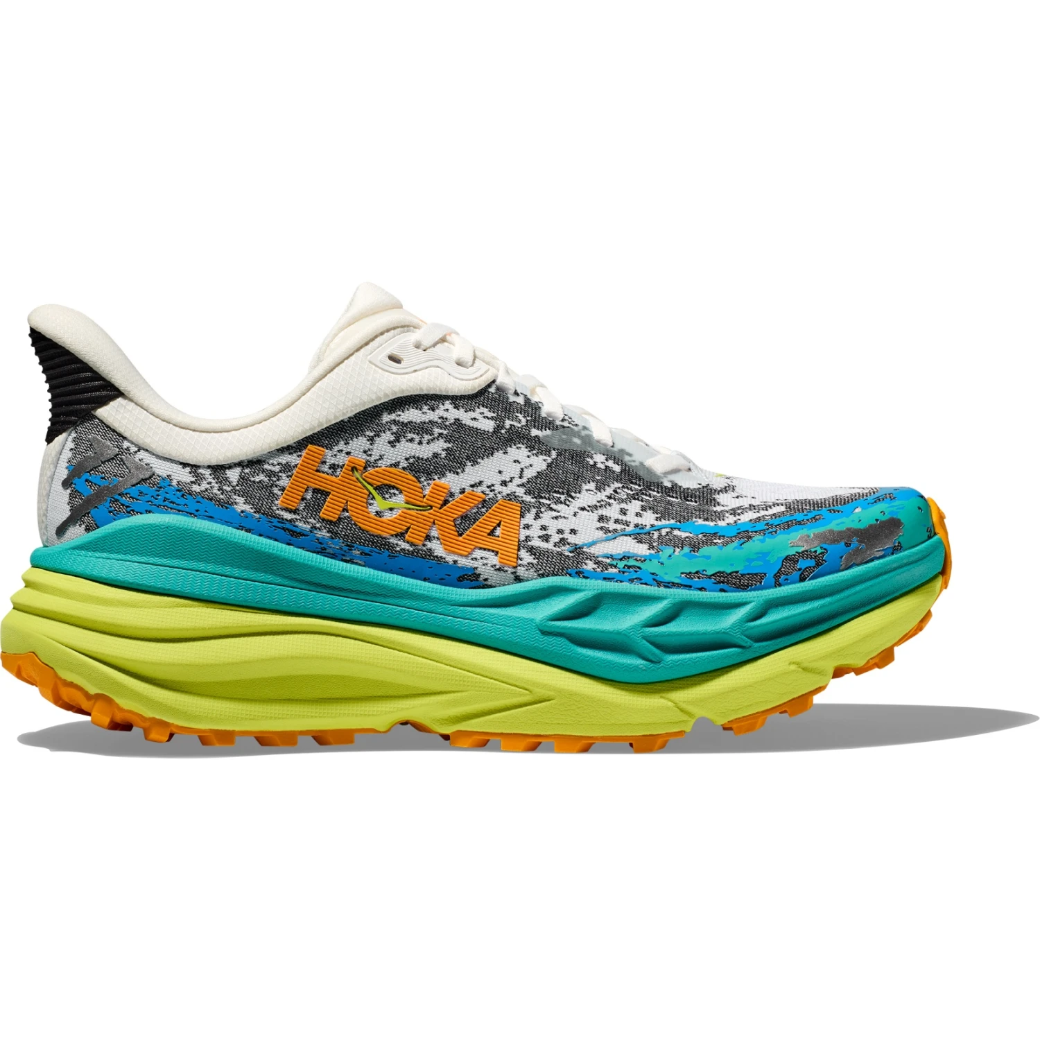 Hoka Chaussures Running Femme - Stinson 7 - Blanc / Evening Primrose 5 Hoka Chaussures Running Femme - Stinson 7 - Blanc / Evening Primrose – Image 3