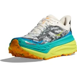 Hoka Chaussures Running Femme - Stinson 7 - Blanc / Evening Primrose 9 Hoka Chaussures Running Femme - Stinson 7 - Blanc / Evening Primrose -Hoka hoka stinson 7 running shoes white evening primrose 3 1527493