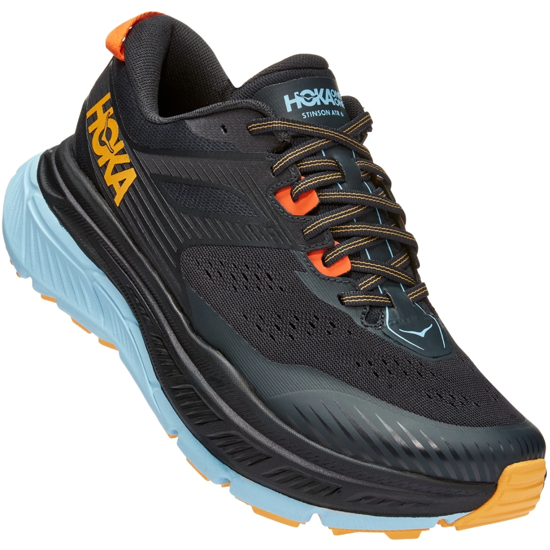Hoka Chaussures Running - Stinson 6 - Blue Graphite / Summer Song 3 Hoka Chaussures Running - Stinson 6 - Blue Graphite / Summer Song