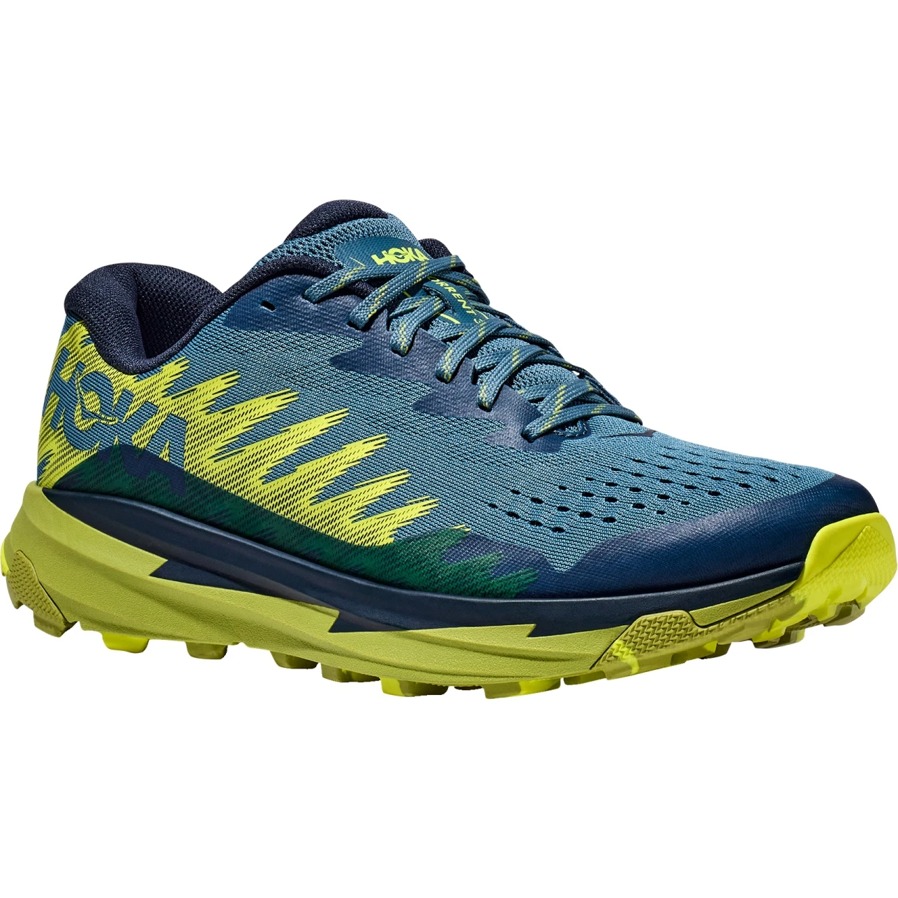 Hoka Chaussures Running Homme - Torrent 3 - Bluesteel / Dark Citron 3 Hoka Chaussures Running Homme - Torrent 3 - Bluesteel / Dark Citron