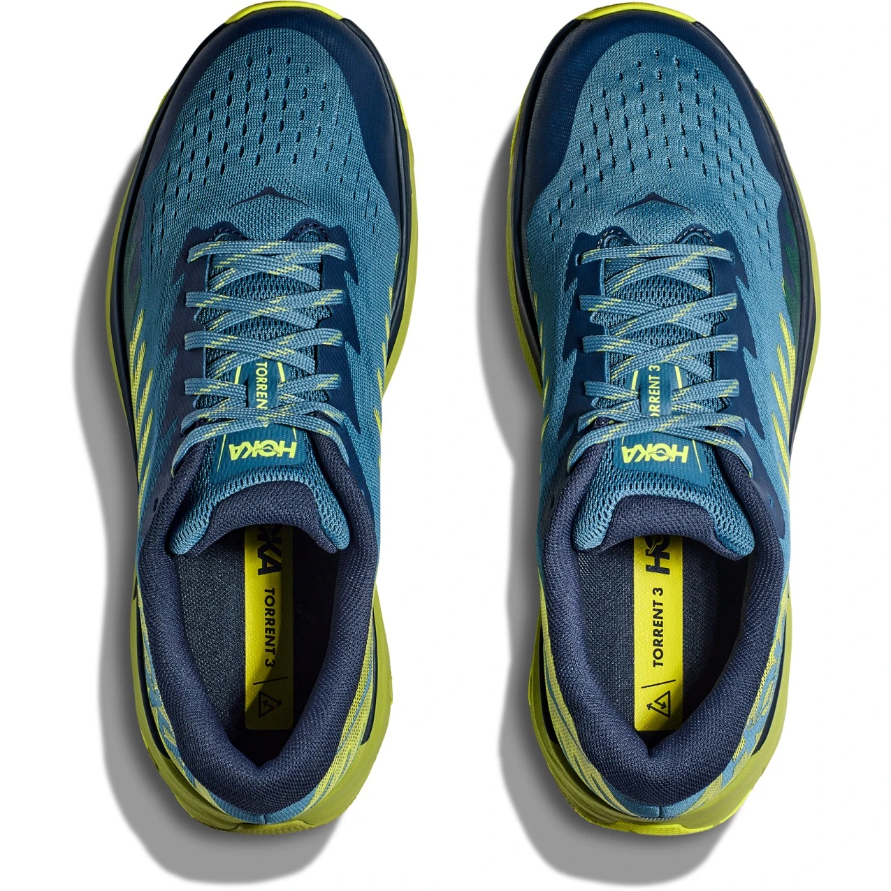 Hoka Chaussures Running Homme - Torrent 3 - Bluesteel / Dark Citron 7 Hoka Chaussures Running Homme - Torrent 3 - Bluesteel / Dark Citron – Image 5
