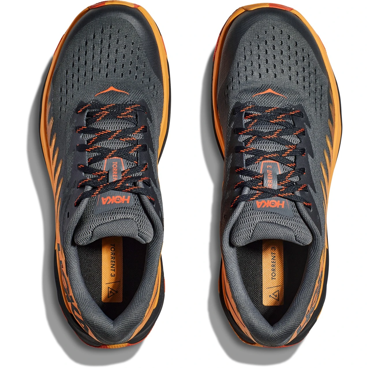 Hoka Chaussures Running Homme - Torrent 3 - Castlerock / Sherbet 9 Hoka Chaussures Running Homme - Torrent 3 - Castlerock / Sherbet – Image 7