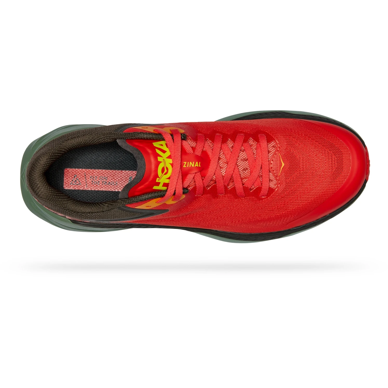 Hoka Chaussures Running - Zinal - Fiesta / Noir Olive 9 Hoka Chaussures Running - Zinal - Fiesta / Noir Olive – Image 7