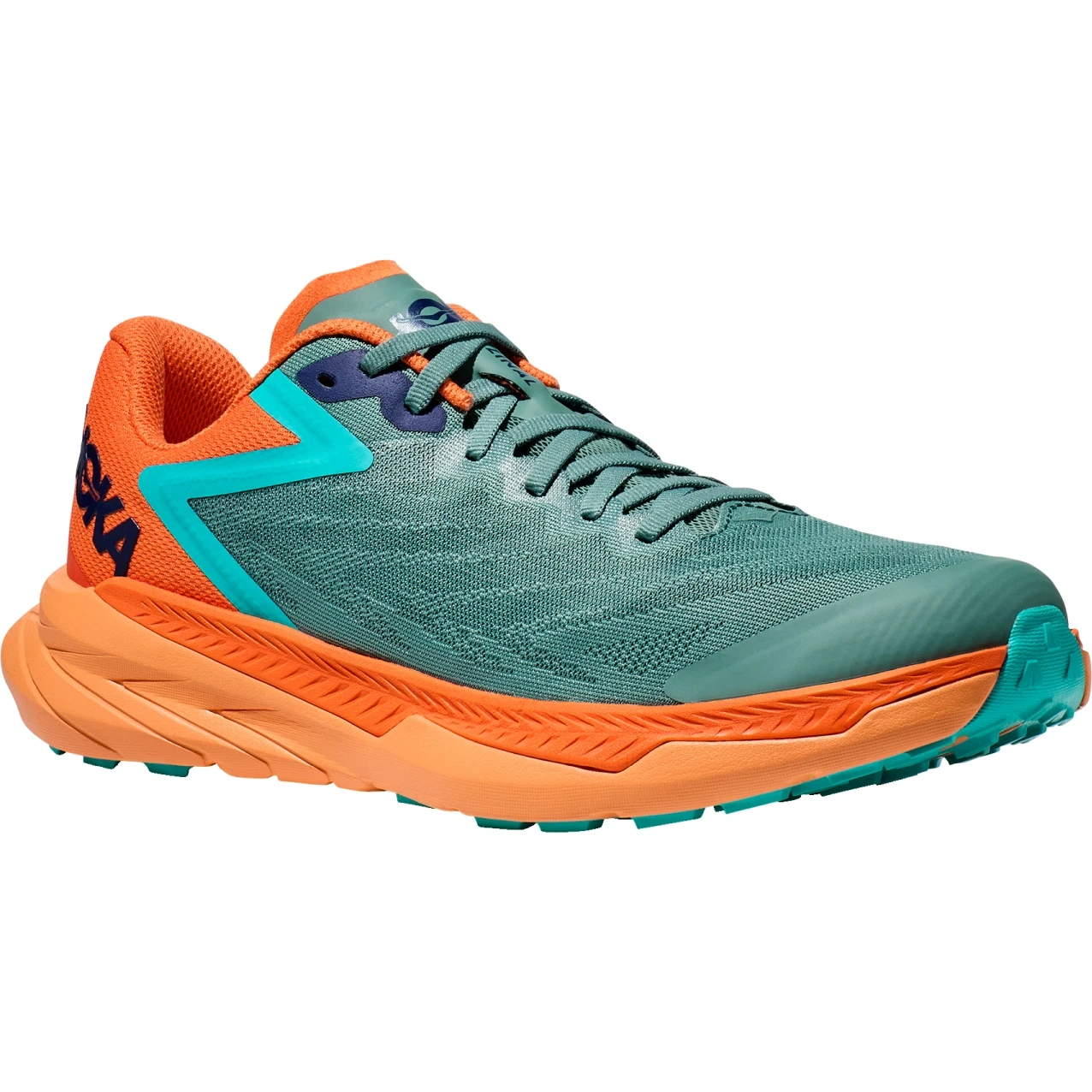 Hoka Chaussures Running - Zinal - Trellis / Vibrant Orange 3 Hoka Chaussures Running - Zinal - Trellis / Vibrant Orange