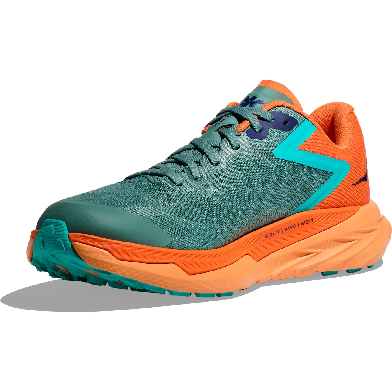 Hoka Chaussures Running - Zinal - Trellis / Vibrant Orange 5 Hoka Chaussures Running - Zinal - Trellis / Vibrant Orange – Image 3